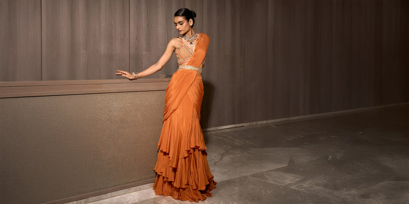 How to Style Pre-Pleated Saree for Every Occasion