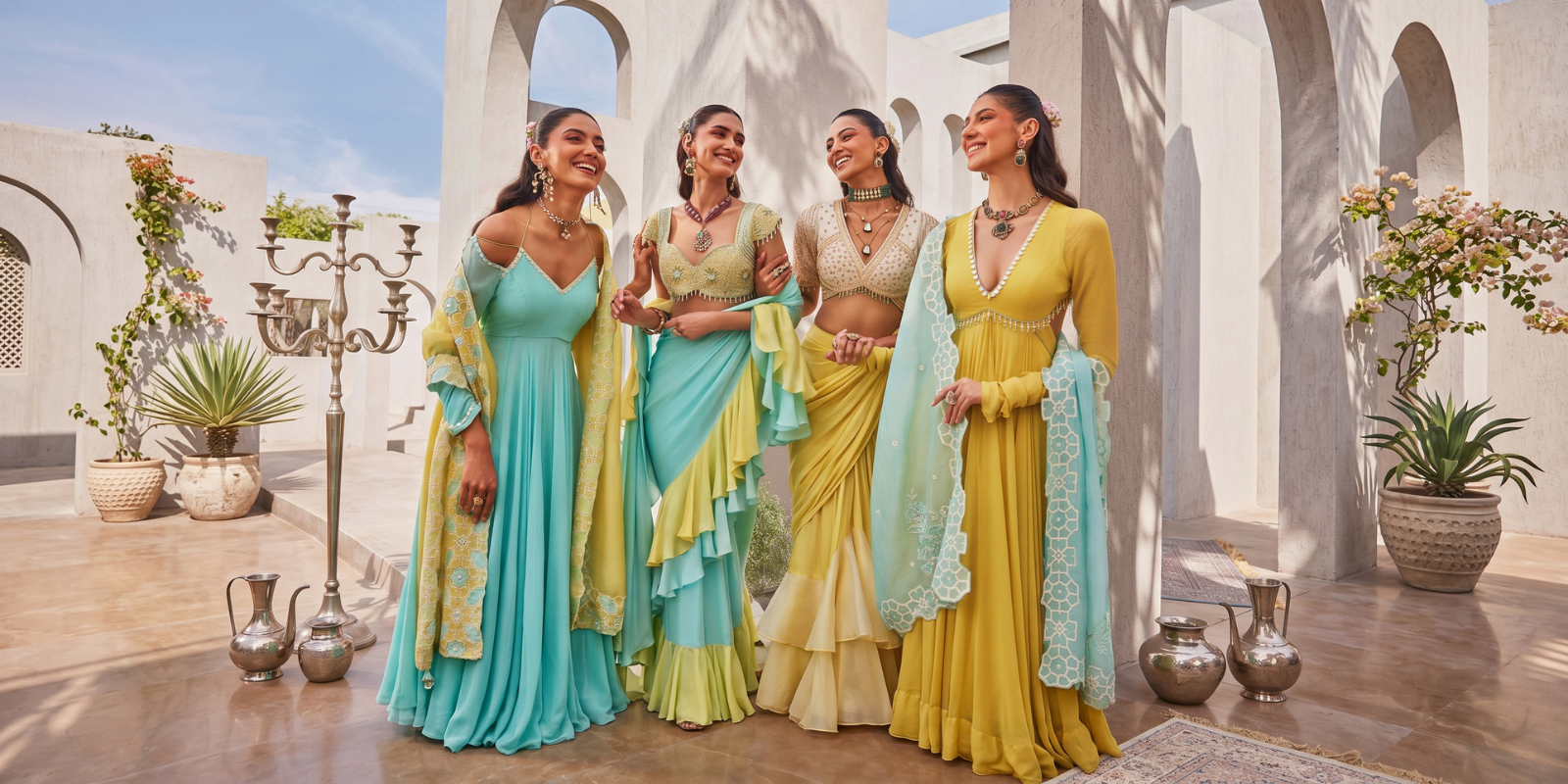 Designer Haldi Outfit
