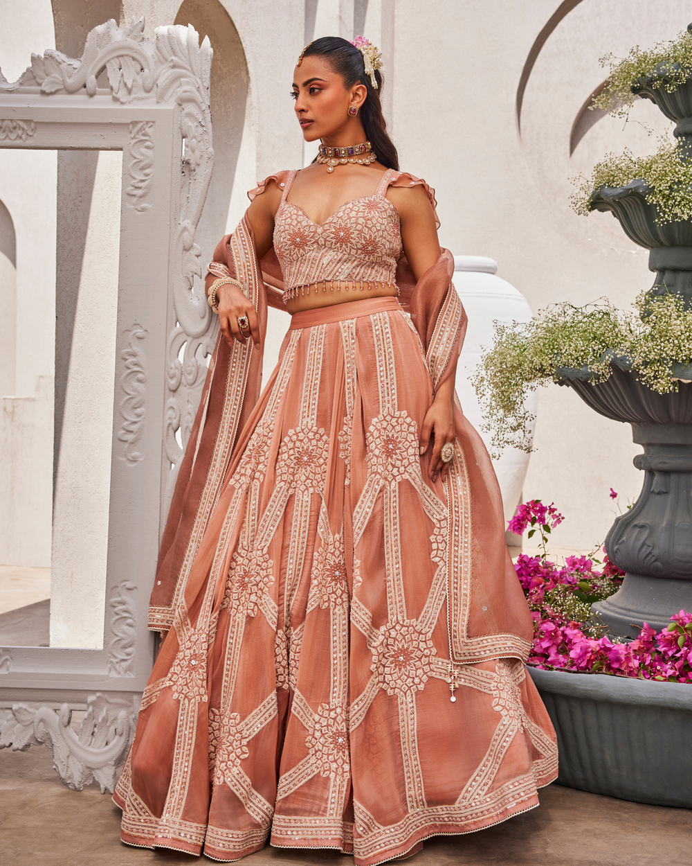 Regal Pink Lehenga