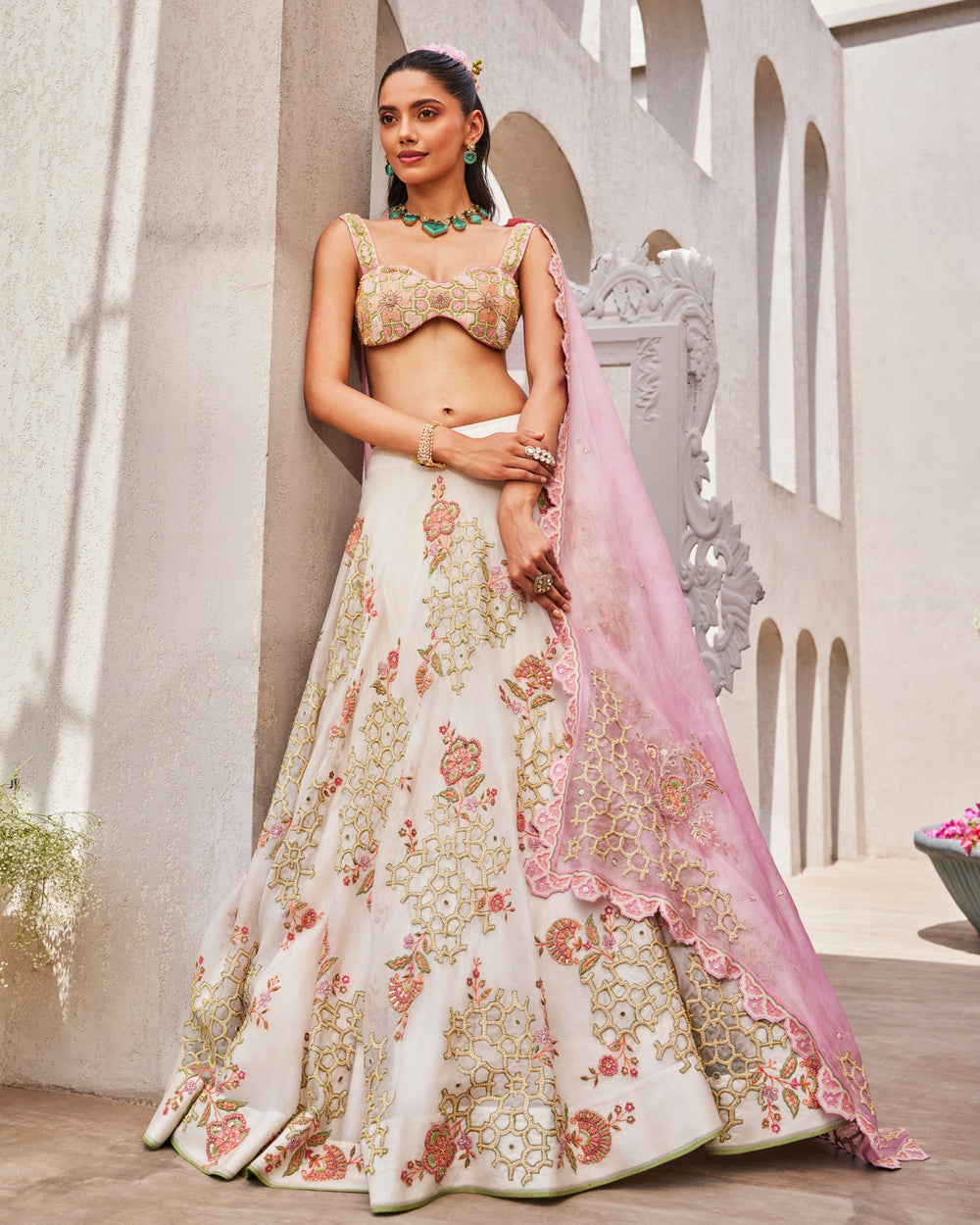 Ivory Dreams Lehenga