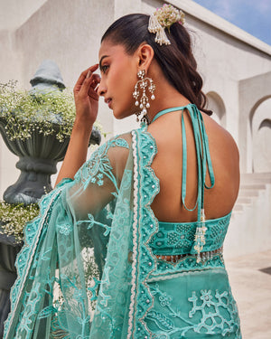 Iconic Retro Net Saree