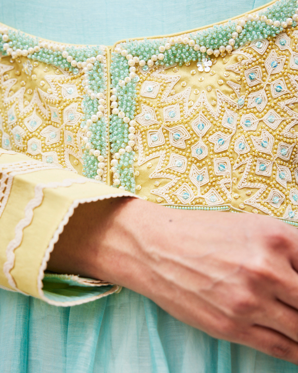 Modern Muse Anarkali Jacket Churidar