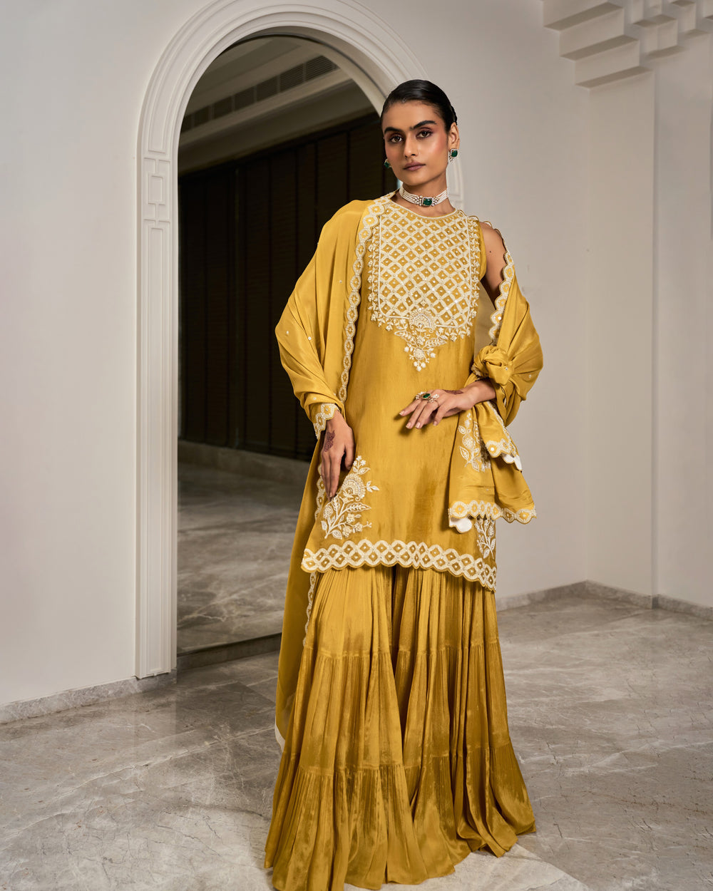 Honey Sharara Suit Set