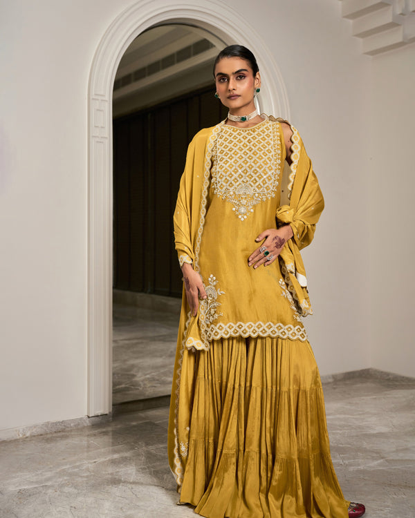 Honey Sharara Suit Set