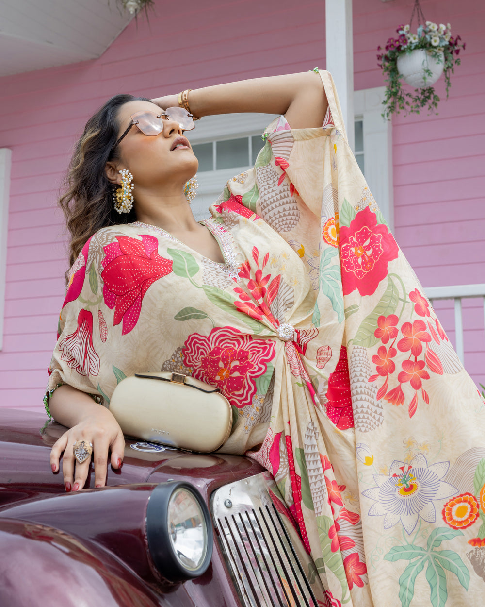Sundown Whispers Kaftan Set