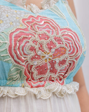 Layered Peplum With Skirt