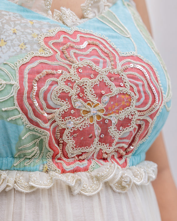 Layered Peplum With Skirt