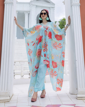 Coastal Drift Kaftan Set