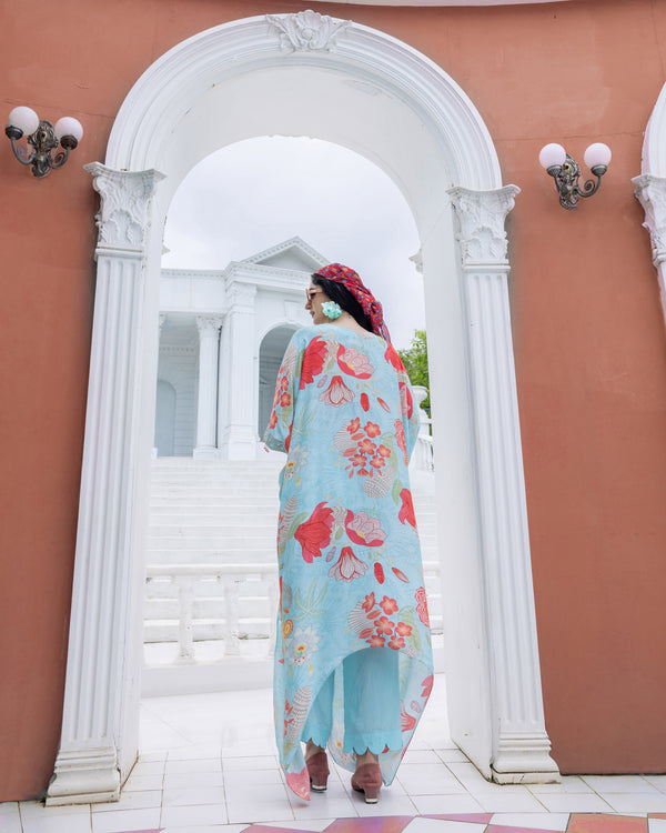Coastal Drift Kaftan Set