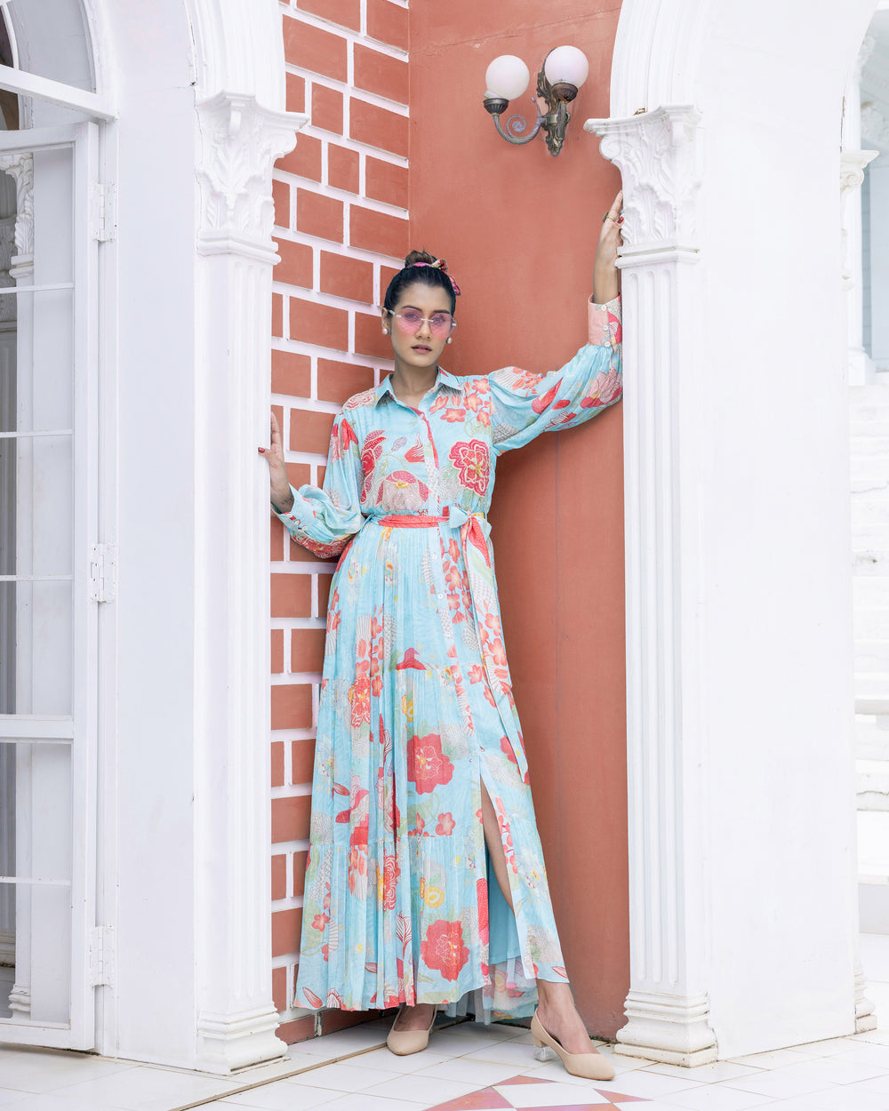 Serene Power Shirt Dress