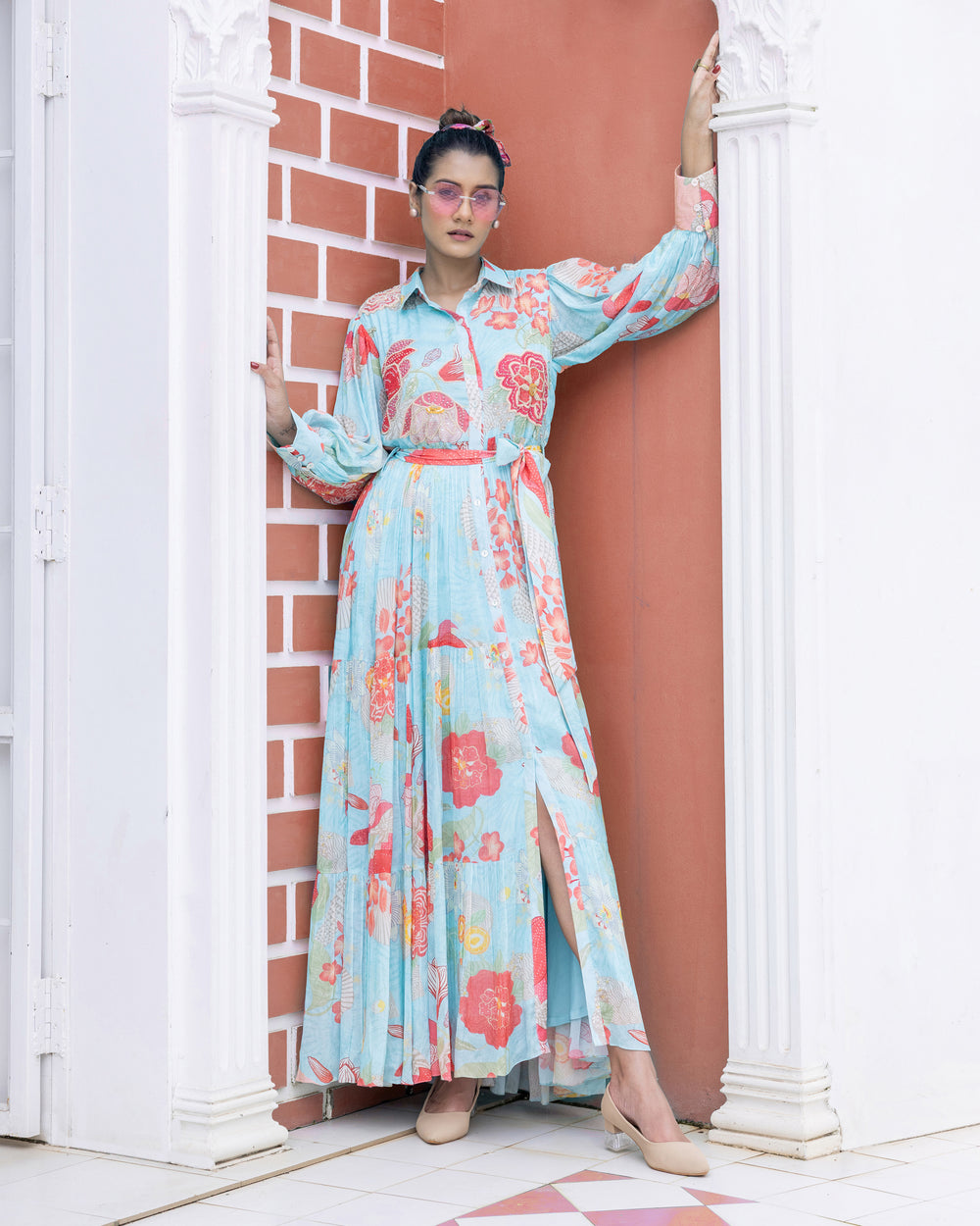 Serene Power Shirt Dress