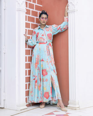 Serene Power Shirt Dress