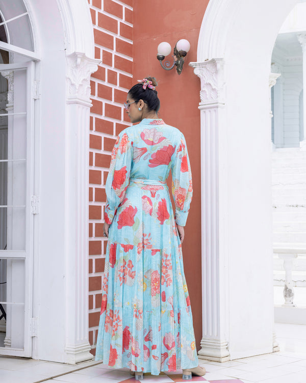 Serene Power Shirt Dress