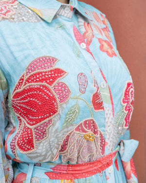 Serene Power Shirt Dress