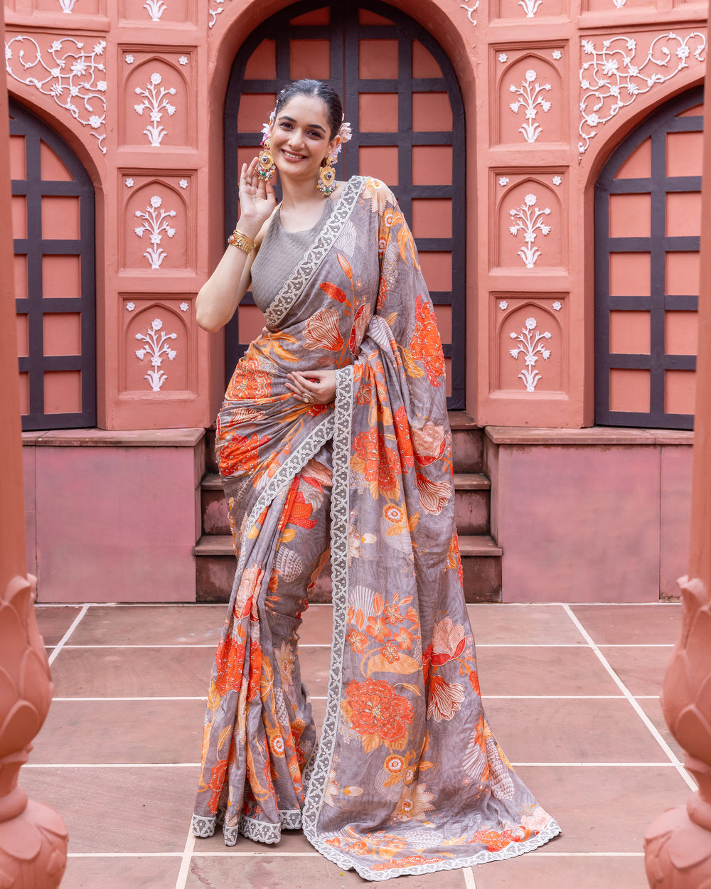 Sienna Garden Saree