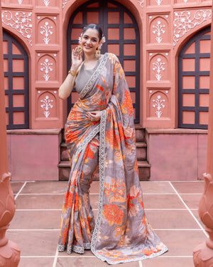 Sienna Garden Saree