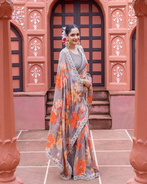 Sienna Garden Saree