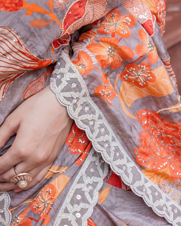Sienna Garden Saree