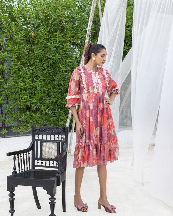 Dusty Bloom Everyday Dress