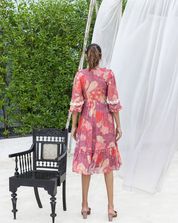 Dusty Bloom Everyday Dress