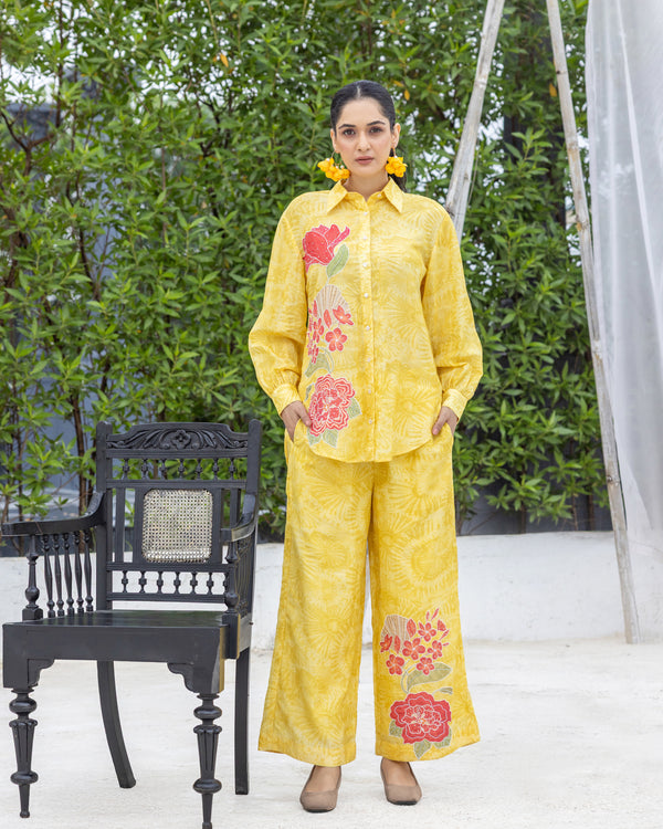 Honeydrop Linen Co-ord Set