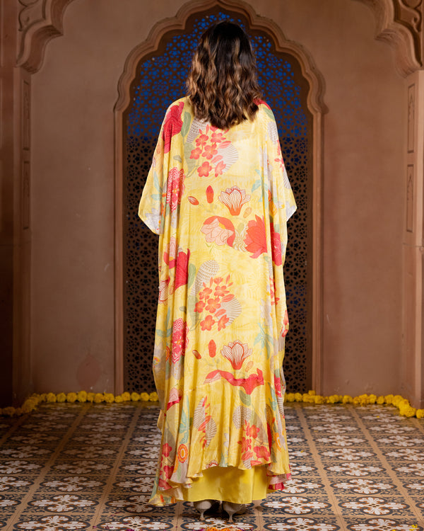 Saanjh Florals Three-Piece Set
