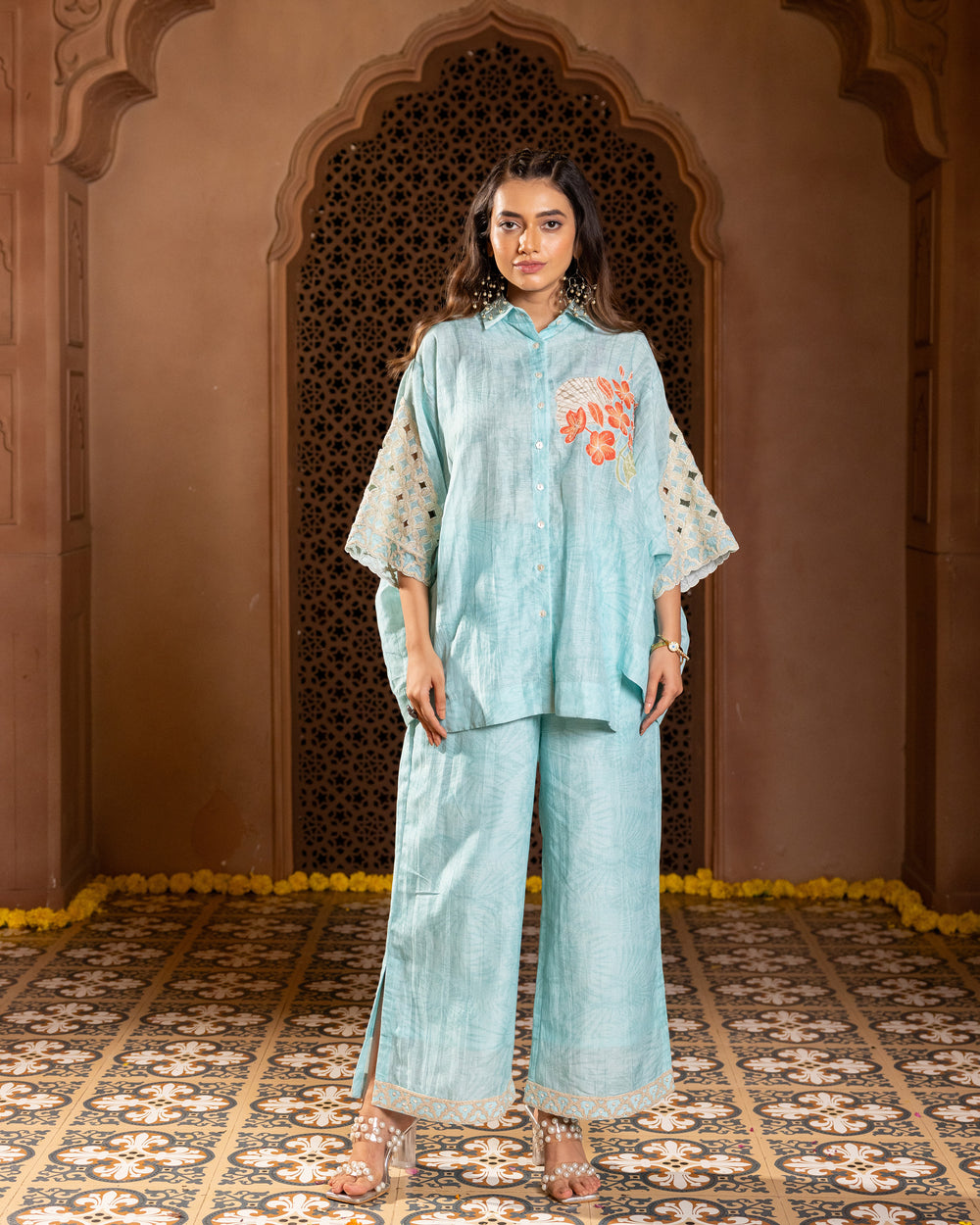 Seafoam Shift Co-ord Set