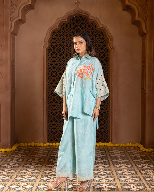 Seafoam Shift Co-ord Set