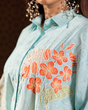 Seafoam Shift Co-ord Set