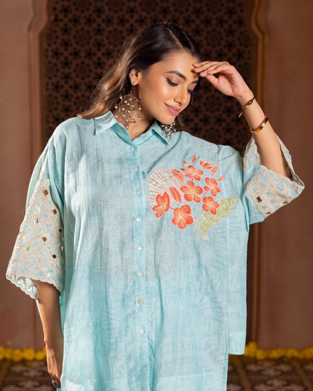 Seafoam Shift Co-ord Set